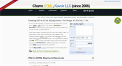 Desktop Screenshot of charmhtml.com